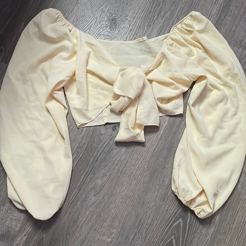 Tie up crop top
